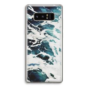 CaseCompany Golven: Samsung Galaxy Note 8 Transparant Hoesje
