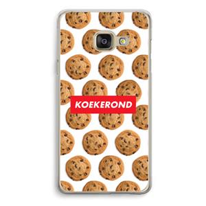 CaseCompany Koekerond: Samsung A3 (2017) Transparant Hoesje