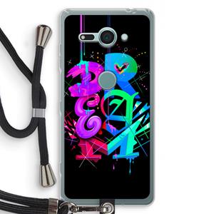 CaseCompany Dream: Sony Xperia XZ2 Compact Transparant Hoesje met koord