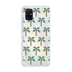 CaseCompany Paradise: Galaxy A51 4G Transparant Hoesje