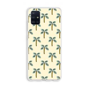 CaseCompany Paradise: Galaxy A51 4G Transparant Hoesje