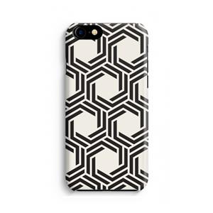 CaseCompany Geometrisch patroon: Volledig geprint iPhone SE 2020 Hoesje