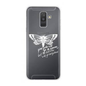 CaseCompany Good or bad: Samsung Galaxy A6 Plus (2018) Transparant Hoesje