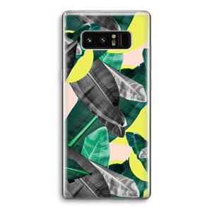 CaseCompany Fantasie jungle: Samsung Galaxy Note 8 Transparant Hoesje