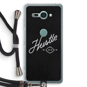 CaseCompany Hustle: Sony Xperia XZ2 Compact Transparant Hoesje met koord
