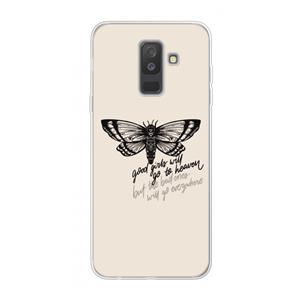 CaseCompany Good or bad: Samsung Galaxy A6 Plus (2018) Transparant Hoesje