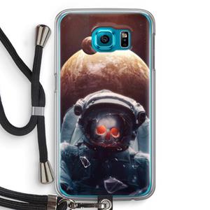 CaseCompany Voyager: Samsung Galaxy S6 Transparant Hoesje met koord