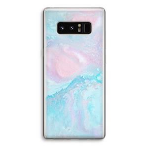 CaseCompany Fantasie pastel: Samsung Galaxy Note 8 Transparant Hoesje