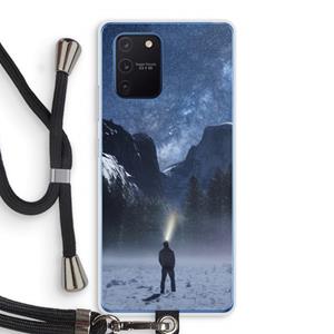 CaseCompany Wanderlust: Samsung Galaxy Note 10 Lite Transparant Hoesje met koord