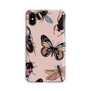 CaseCompany Tiny Bugs: iPhone X Volledig Geprint Hoesje