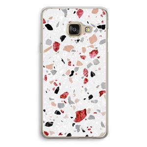CaseCompany Terrazzo N°12: Samsung A3 (2017) Transparant Hoesje