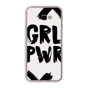 CaseCompany Girl Power #2: Samsung Galaxy J4 Plus Transparant Hoesje