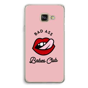 CaseCompany Badass Babes Club: Samsung A3 (2017) Transparant Hoesje