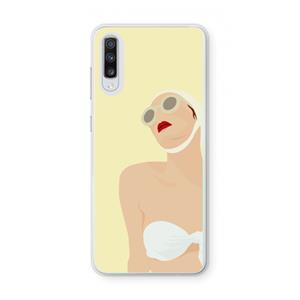 CaseCompany Summer: Samsung Galaxy A70 Transparant Hoesje