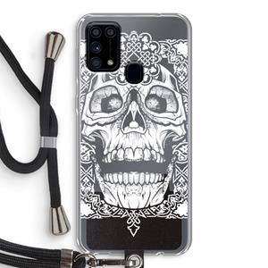 CaseCompany Seek & Destroy: Samsung Galaxy M31 Transparant Hoesje met koord