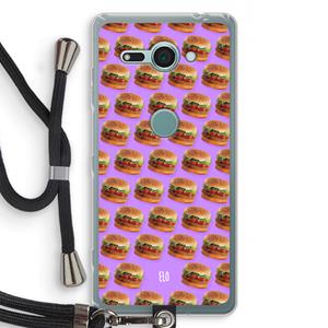 CaseCompany Giants: Sony Xperia XZ2 Compact Transparant Hoesje met koord