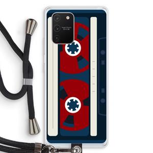 CaseCompany Here's your tape: Samsung Galaxy S10 Lite Transparant Hoesje met koord
