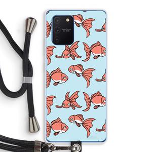 CaseCompany Blub: Samsung Galaxy Note 10 Lite Transparant Hoesje met koord