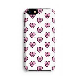 CaseCompany GIRL POWER: Volledig geprint iPhone SE 2020 Hoesje