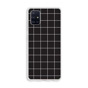 CaseCompany Rooster 2: Galaxy A51 4G Transparant Hoesje