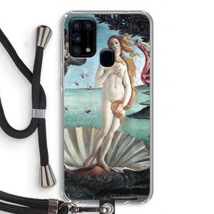 CaseCompany Birth Of Venus: Samsung Galaxy M31 Transparant Hoesje met koord