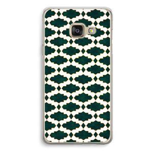 CaseCompany Moroccan tiles: Samsung A3 (2017) Transparant Hoesje