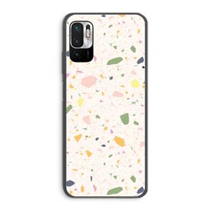 CaseCompany Terrazzo N°21: Xiaomi Redmi Note 10 5G Transparant Hoesje