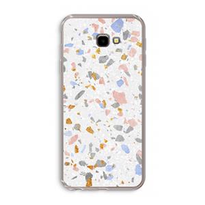 CaseCompany Terrazzo N°8: Samsung Galaxy J4 Plus Transparant Hoesje