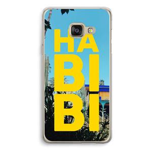 CaseCompany Habibi Majorelle : Samsung A3 (2017) Transparant Hoesje