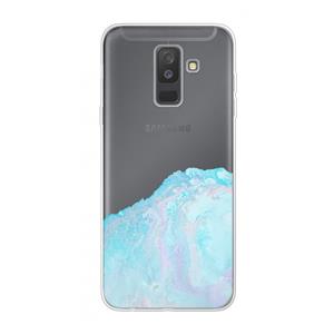 CaseCompany Fantasie pastel: Samsung Galaxy A6 Plus (2018) Transparant Hoesje