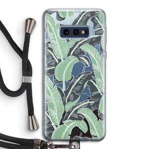 CaseCompany This Sh*t Is Bananas: Samsung Galaxy S10e Transparant Hoesje met koord