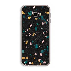 CaseCompany Terrazzo N°10: Samsung Galaxy J4 Plus Transparant Hoesje