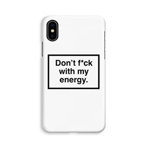 CaseCompany My energy: iPhone Xs Volledig Geprint Hoesje
