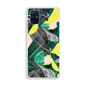 CaseCompany Fantasie jungle: Galaxy A51 4G Transparant Hoesje