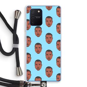 CaseCompany Kanye Call Me℃: Samsung Galaxy Note 10 Lite Transparant Hoesje met koord