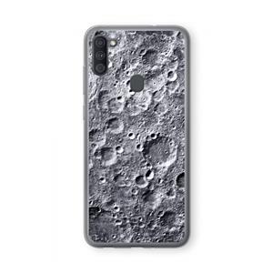 CaseCompany Maanlandschap: Samsung Galaxy A11 Transparant Hoesje