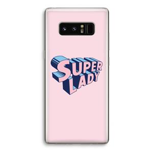 CaseCompany Superlady: Samsung Galaxy Note 8 Transparant Hoesje