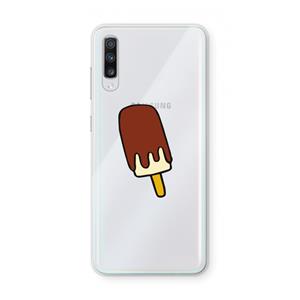 CaseCompany Frisco: Samsung Galaxy A70 Transparant Hoesje