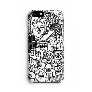 CaseCompany Vexx Mixtape #2: Volledig geprint iPhone SE 2020 Hoesje
