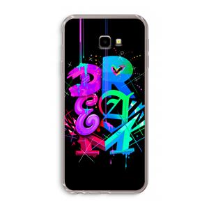CaseCompany Dream: Samsung Galaxy J4 Plus Transparant Hoesje