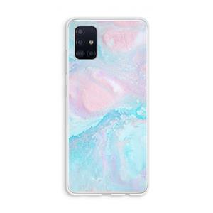 CaseCompany Fantasie pastel: Galaxy A51 4G Transparant Hoesje