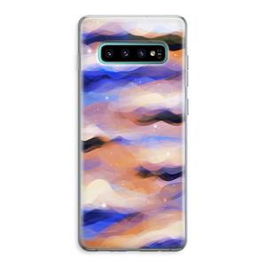 CaseCompany Donkere Wolken: Samsung Galaxy S10 Plus Transparant Hoesje