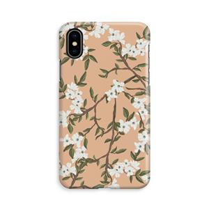 CaseCompany Blossoming spring: iPhone Xs Volledig Geprint Hoesje