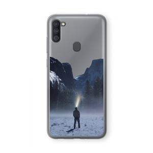 CaseCompany Wanderlust: Samsung Galaxy A11 Transparant Hoesje