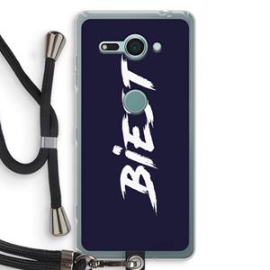 CaseCompany Biest: Sony Xperia XZ2 Compact Transparant Hoesje met koord