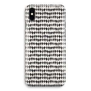 CaseCompany Crazy shapes: iPhone X Volledig Geprint Hoesje