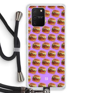 CaseCompany Giants: Samsung Galaxy S10 Lite Transparant Hoesje met koord
