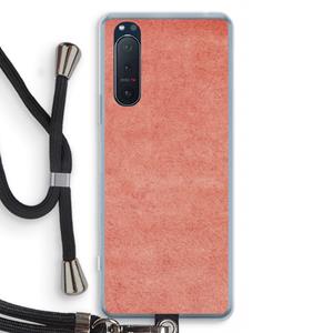 CaseCompany Marrakech Walls: Sony Xperia 5 II Transparant Hoesje met koord