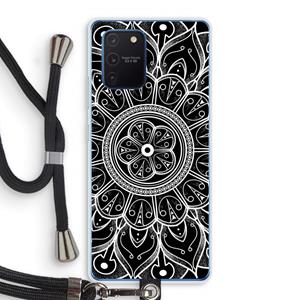 CaseCompany Roses Are Red: Samsung Galaxy Note 10 Lite Transparant Hoesje met koord