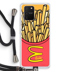 CaseCompany McElodie: Samsung Galaxy S10 Lite Transparant Hoesje met koord